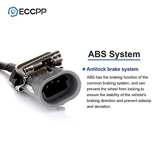 Eccpp 2Pcs 513206 New Front Wheel Bearing And Hub Assembly Fits For Chevy Cobalt Hhr Pontiac Pursuit G5 Saturn Ion 04 05 06 07 08 09 10 11 W/Abs Driver And Passenger Side #TOP3