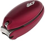 Slice 10470 Clipper w/Nail Catcher & file, for Finger Nails & Acrylic, Stainless Steel