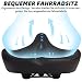 CDYWD Übergroßer Fahrradsattel Herren Damen - Bequem, Extra Breit, Weich Polster Fahrrad Sattel...