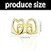 Oxxggkao Cubic Zirconia Openwork Dentals Grillzs Set Gold Silver Tone Copper Base Metal Comfort Fit For Fashion Enhancement