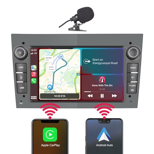 Android Autoradio Android 14 Autoradio Mit GPS Für Opel Astra Corsa Vectra D 666168