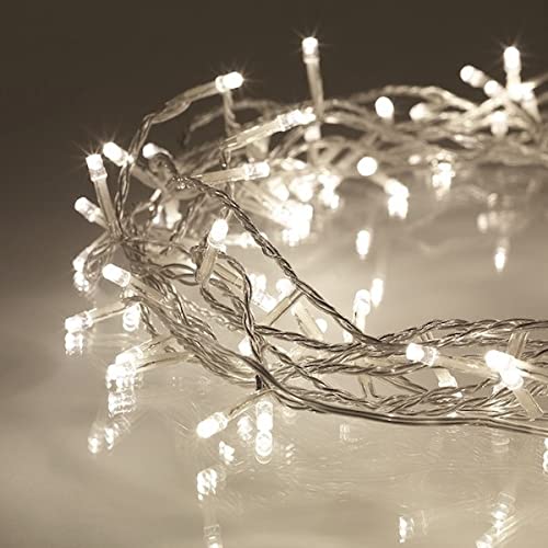Pisca Pisca 100 Leds Funções 9 metros Branco Frio Branco Quente Decoração de Natal Cordão de Luz Led