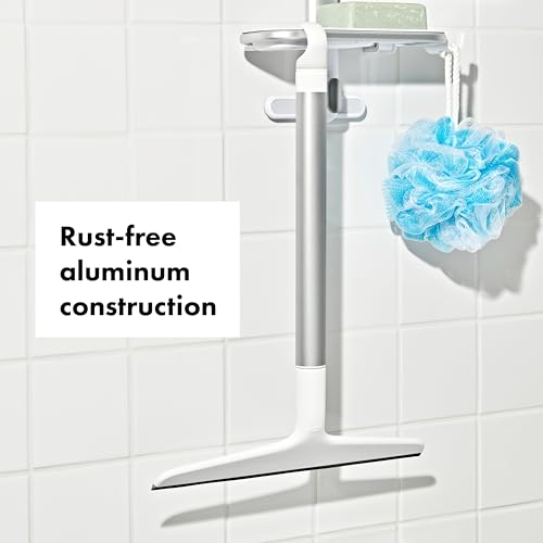 Image of OXO Good Grips Aluminum Extendable Squeegee, Adjustable Shower Squeegee for Glass Doors, 15.5 in /39.4 cm to 23 in /58.4 cm (Pack of 12)