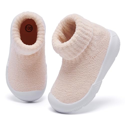 MORENDL Toddler Sock Shoes Baby Walking Shoes Infant Slippers Boys & Girls Non-Slip Sneakers - Thumbnail 2