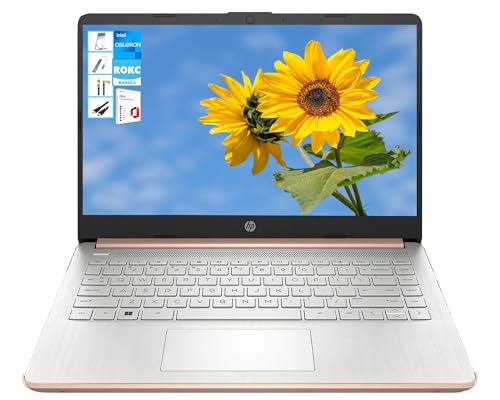 HP AI����14�C���`HD�m�[�g�p�\�R�� Microsoft Office��1TB�N���E�h�X�g���[�W�t�� 1�N��| 16GB RAM | 128GB SSD & 128GB �|�[�^�u��SSD| Intel 4�R�ACPU| �E�F�u�J����| ���y�� | Wi