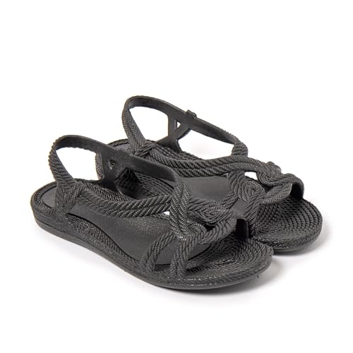 BRASILERAS - Chanclas de Playa y Piscina - Esmirna - Flip Flop de Suela Antideslizante - para Mujer y niño - Tallas 26 al 40 EU