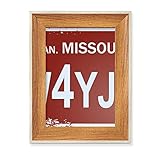 Classification: cadre photo Beauty Gift Ã‰Tats - Unis Profil numéro de Voiture Cadre de Photo en Bois de Bureau Affichage Tableau Art Peinture Plusieurs Ensembles