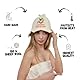 Sauna Guru Saunahut ’Sauna Master’ - 100% organische Wollfilzmützen - Schützen Sie Ihren Kopf vor Hitze - Sauna Zubehör Damen - Geschenke Für Frauen - Sauna Mütze