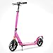 XDD Pliable Adulte Scooter Adulte pour Enfants Scooter Freins à Main Tous Aluminium Double Shock Absorption Pliant à Deux Roues Ville Campus Scooter Upgrade Frein à Main Double Version Frein