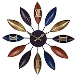 rahmenuhr schwarzwald [Einzigartiges Design]: Die Wanduhr ist nicht nur eine praktische Uhr.Und es ist schöne Dekorationen.Es ist ideal für Schlafzimmer, Küche, Büro, Kinderzimmer, Werkstatt oder Untersuchungsraum.