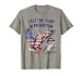 I Put The 'Tism' in Patriotism Eagle Patriotic Pride T-Shirt
