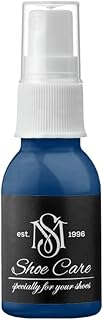 Suede & Nubuck Spray - NCS S 6030-R80B Jet Black Ultramarine - Color Renovator & Protection for Suede, Nubuck, Velour by M...