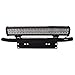 Senlips Light Bar Front License Plate Mounting Bracket Black Bull Bar Bumper Universal License Holder for Off Road Lights Led Work Lamps Lighting Bar