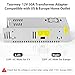Taormey 12V 30A 360W Switching Power Supply, AC 110V/220V to DC 12V 30A Converter Universal Regulated Transformer Driver Adapter for LED Strips, CCTV Camera, 3D Printer, Industrial Equipment, Radio