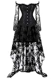 Corsagentop Corsage Bluse Shirt Torsolet Bustier Corset Top Brautmode Hochzeit mit passendem Rock