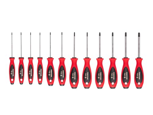 Image of TEKTON Torx Screwdriver Set - 4 Inch Shanks, 12-Piece (T6 - T45) | DWT90000