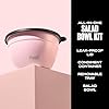 S'well Stainless Steel 64oz Salad Bowl Kit, Pink Zimbabwe