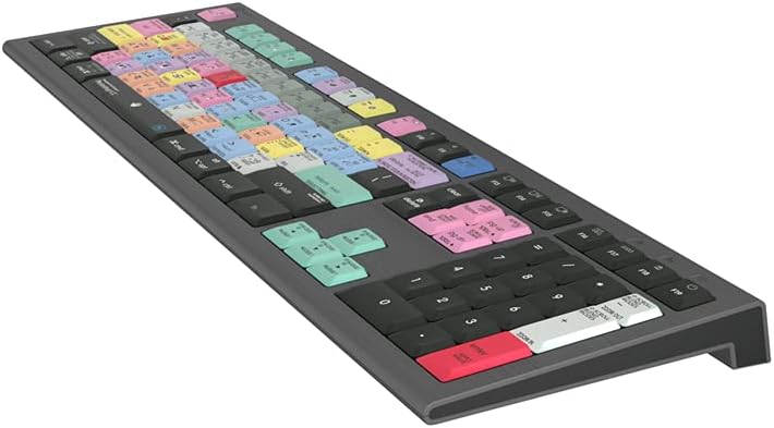 Logickeyboard Designed for Adobe Photoshop CC Compatible with macOS- Astra 2 Backlit Keyboard # LKB-PHOTOCC-A2M-US