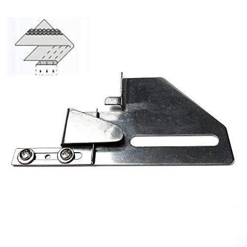 Coverstitch Adjustable Folder Hemmer for 3-Needle Industrial Domestic Machine