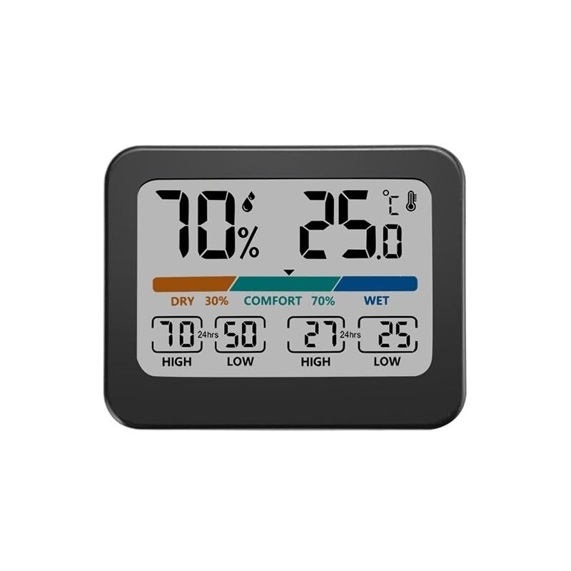 ABS Multifunctional Electronic Thermometer Color Large Screen Household