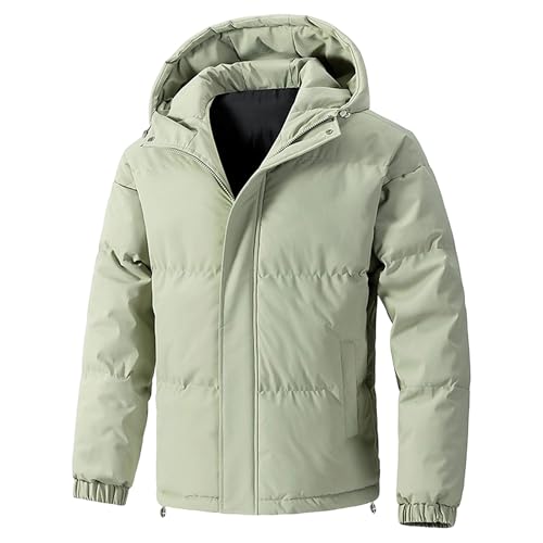 Veste d'hiver à capuche homme grande taille contre le gel