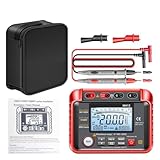 Fonctionnement sûr et traitement des données : ports de test dédiés et boutons de fonction, décharge automatique intelligente entre les tests, batterie faible et 100 ensembles de stockage de données intégrés permettent un travail sur le terrain plus sûr et un suivi pratique des résultats; précision de mesure (5 % + 10).