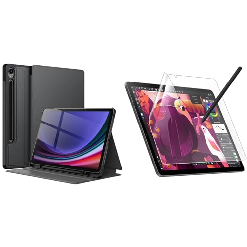 Funda de Tablet Samsung Galaxy Tab S9 11 y protector para dibujar y tomar apuntes digitales