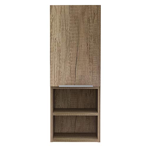 Tuhome Mila Medicine Cabinet in Brown Finish - Engineered Wood