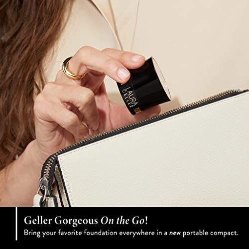 LAURA GELLER NEW YORK Bronze-n-Brighten Baked To Go – Tamanho de viagem – justo – brilho de bronze n