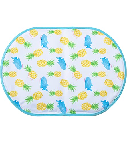 Livheart 94015-04 Folding Cool Gel Sheet, Cool Going Out, Jinbesan Shark (Total Length: Approx. 13.8 inches (35 cm), Portable, Cooling