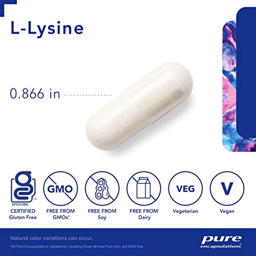 Pure Encapsulations L-Lysine | Amino Acid Supplement For Immune Support And Gum Health* | 270 Capsules #TOP2