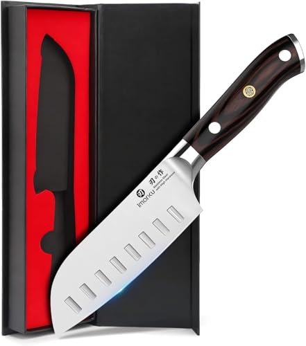 imarku Santoku Knife Chef Knife 5 inch Ultra Sharp Asian