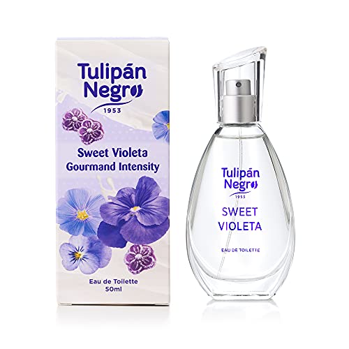 Tulipán Negro - Agua de Colonia Unisex, Sweet Violeta, 50 ml
