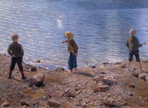 Tableau de peinture décorative Werenskiold sur toile premium 60x90
