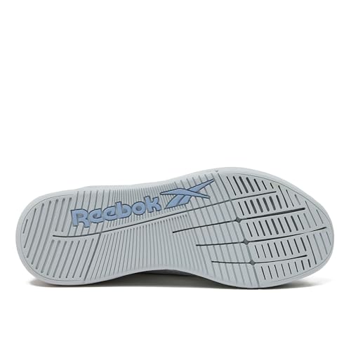 Reebok Nano X5 Sneakers for Women, Cross Training Gym Walking Shoes Women, Moon/Y2K Blue/Footwear White, 9.5