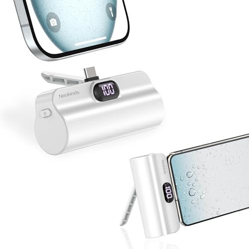 2 Pack Portable Charger USB C, Portable Charger for iPhone ...