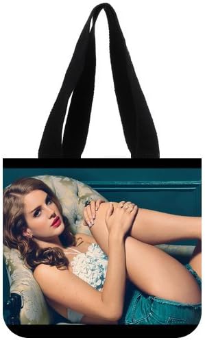 Lana Del Rey Custom Tote Bag (2 Sides) Canvas Shopping Bags CLT-704 by CR Customize