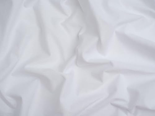 Minerva Core Range Snow Faux Suede Suedette Fabric for Dressmaking - 150cm Wide - per metre