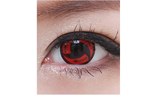 lentilles de couleur fêtes halloween sans correction carnaval déguisement cosplay naruto manga (A) Cover
