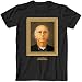 A&E Designs Curb Your Enthusiasm T-Shirt Larry David Portrait Black Tee, Small
