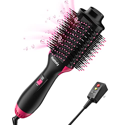 Blow Dryer Brush, Hair Dryer Brush, One Step Hair Dryer, Hair Dryer with Brush, Hot Air Brush, Brush Blow Dryer for Women Fast Drying and Styling