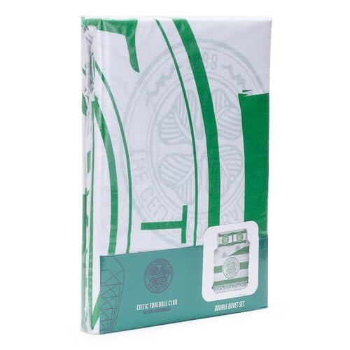 Officially Licensed Celtic FC Double Bedding Set, Reversible and Includes Pillowcase, Perfect for Kids - Image 3