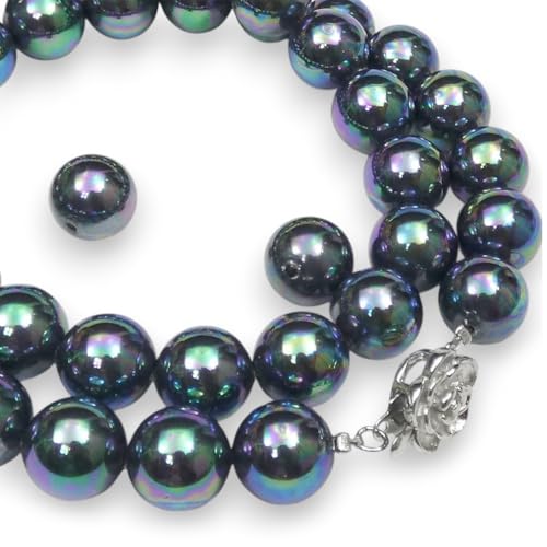 照り強　本真珠　ネックレス　ブラック系　10mm 黒真珠 ネックレス 10mm」の人気商品一覧 | 安い商品を通販