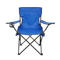 Outdoor Visstoel Draagbare opvouwbare camping stoelen outdoor visstoelen lichtgewicht strand chaise lounge for reisvakantie met zakken heftige poten Kampeerstoel (Color : Blu