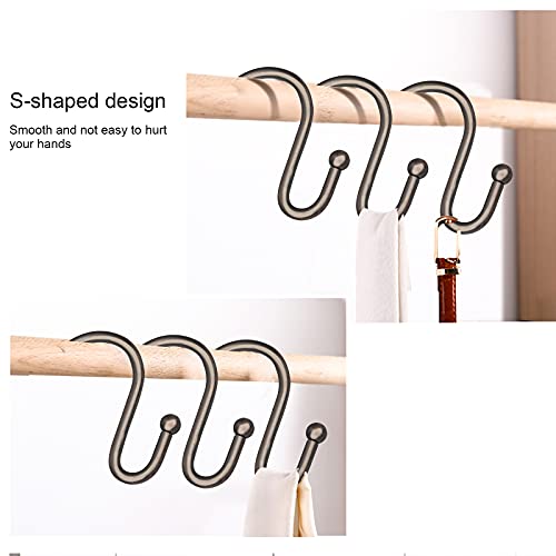 image for HSP-HSWITI Shower Curtain Hooks - Metal Decorative Shower Curtain Ring