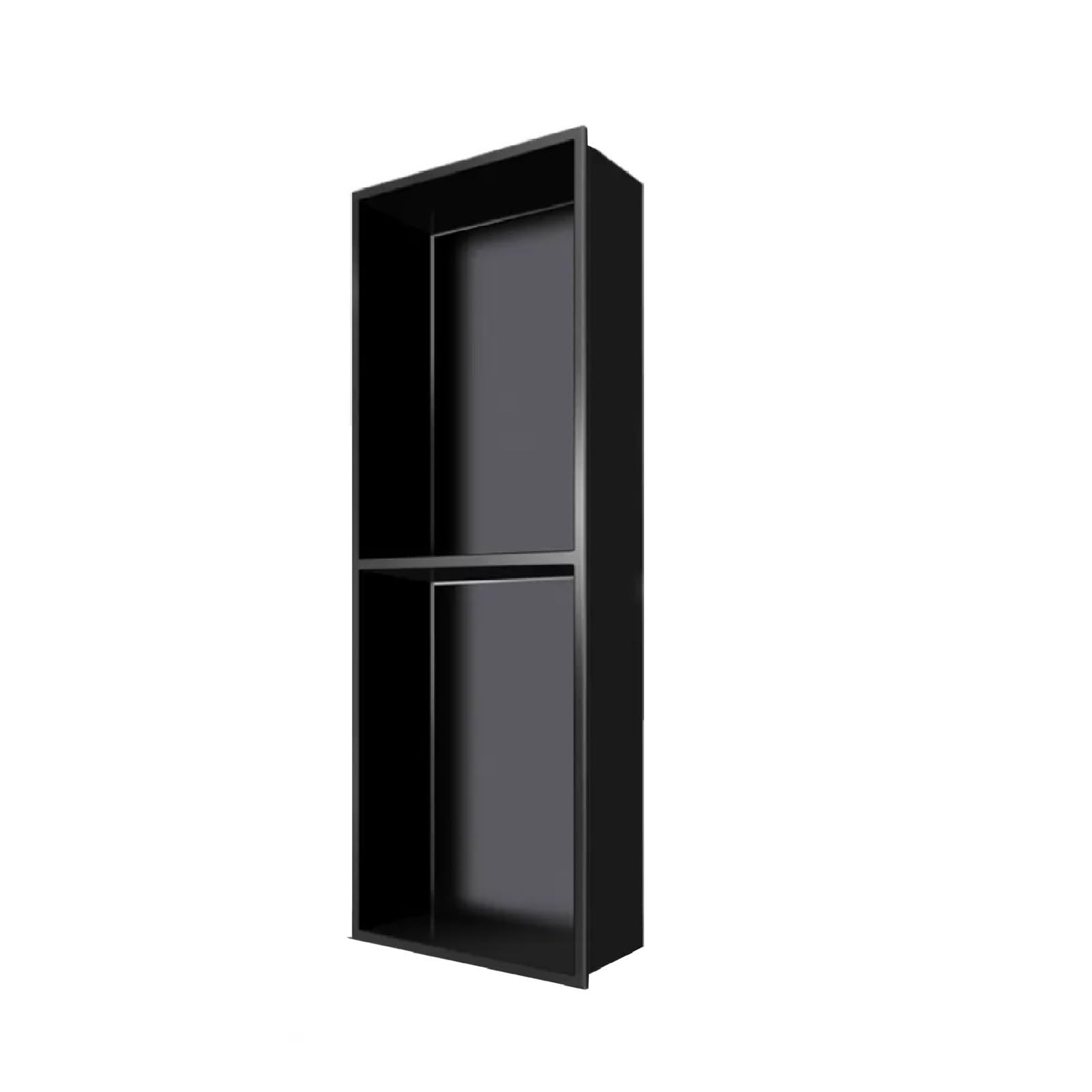 Nisza łazienkowa ze stali nierdzewnej, wpuszczana półka prysznicowa na przybory toaletowe i szampon, łatwa w instalacji, do przechowywania na ścianie, 70 x 28 x 12,5 cm
