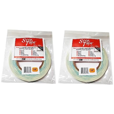 Scor-Tape 3/8" (0.375) 2-Pack Cover