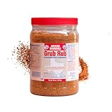 Grub Rub BBQ Blend – Award-Winning Seasoning Family Recipe For Smoking & Grilling Moist, Tender, Juicy Meats - Pork, Steak, Brisket, Seafood, Veggies & More 52 Ounce