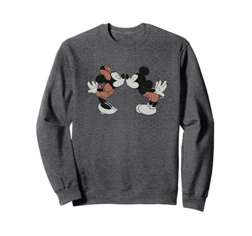 Sweat Mickey et Minnie Mouse Disney pour la Saint-Valentin en coton