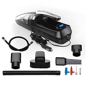 Der Handheld Tragbaren Schnurlosen Reiniger 120W 5 Fahrzeug 1 Digitalanzeige LED-Leuchten Hoher Qualität Automobil-Nass…